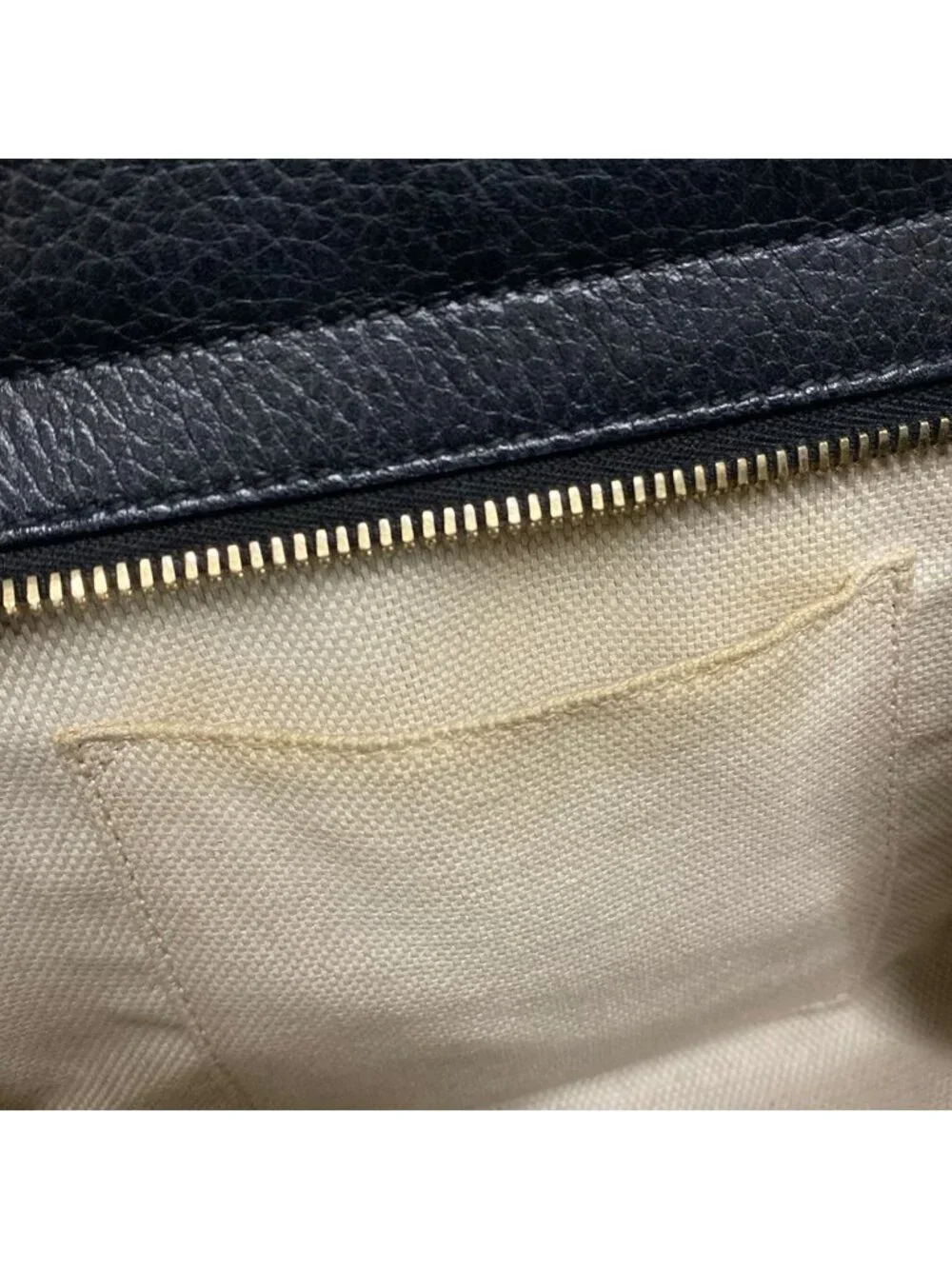 Gucci Handbag Soho Black Leather